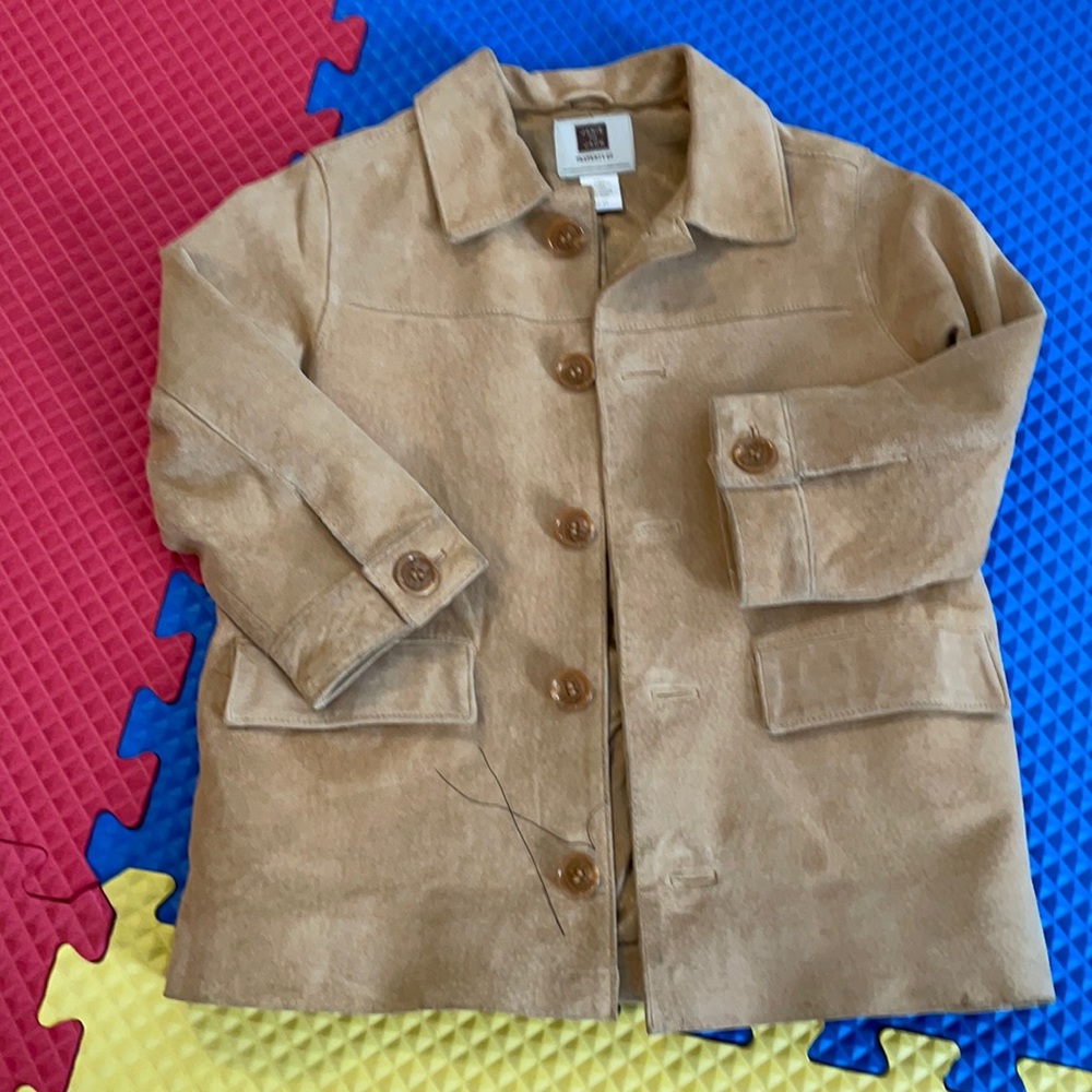 Janie and Jack Boys Leather Jacket 2t-3t